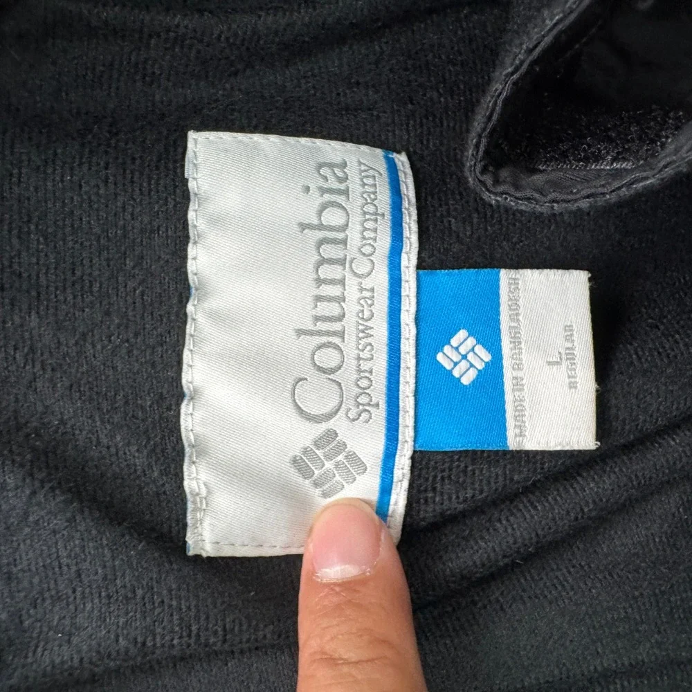 Columbia Omni-Tech Snow Pants Mens Large Regular Black Waterproof Arcade Belt
